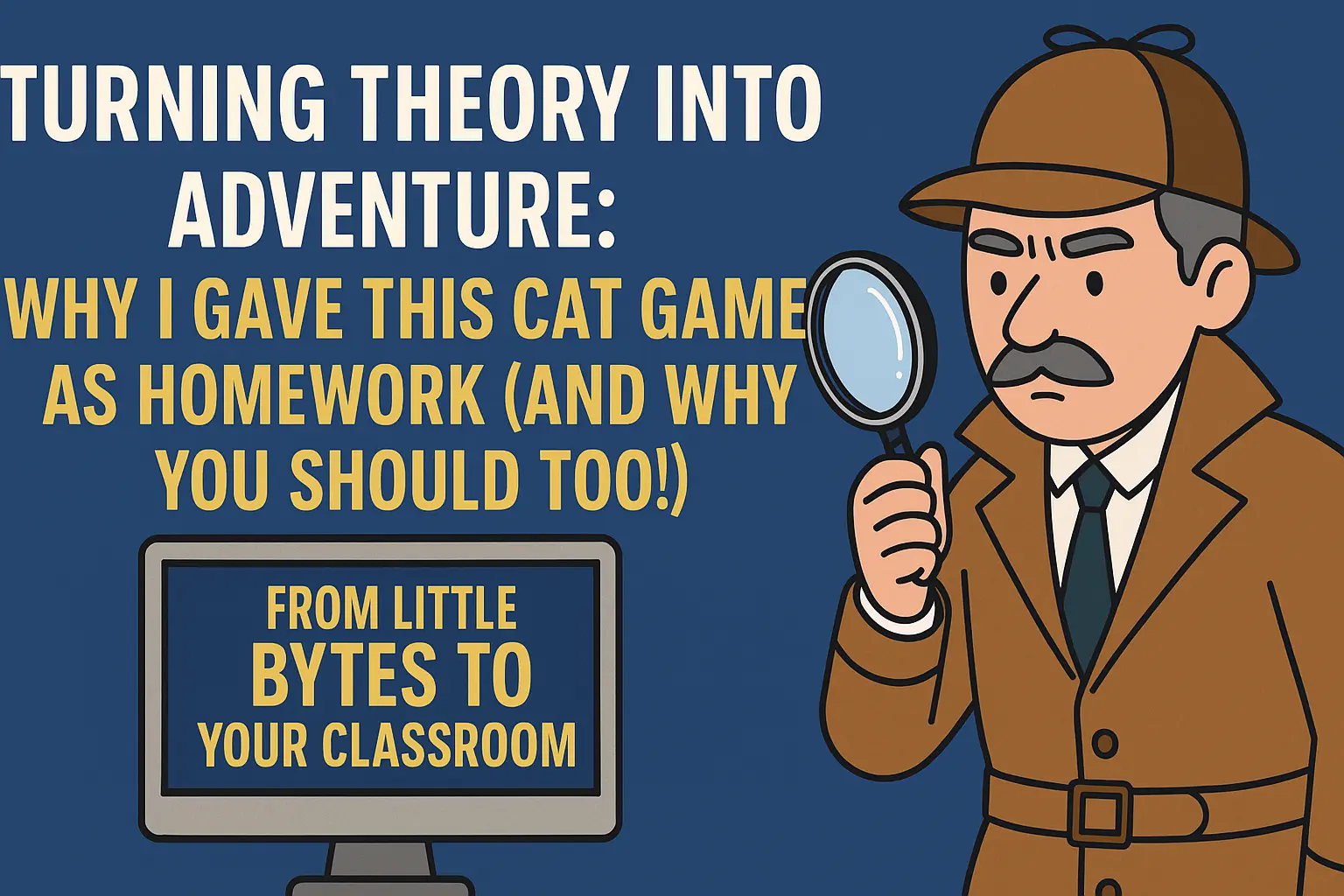 Featured image for “Turning Theory into Adventure: Why I Gave This CAT Game as Homework (and Why You Should Too!)”