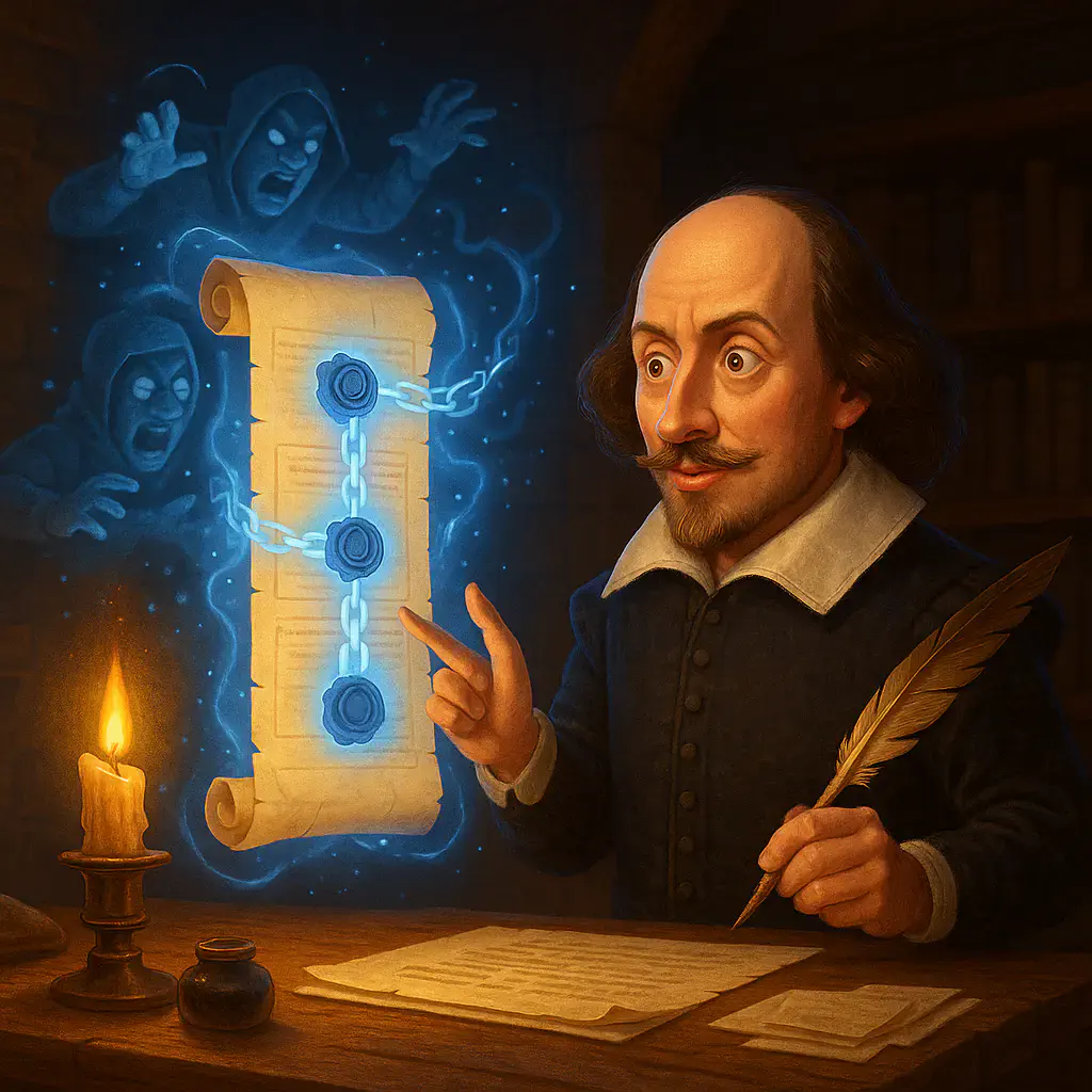 Featured image for “A Chain Most Fair: Master Will’s Ode to the Blockchain”