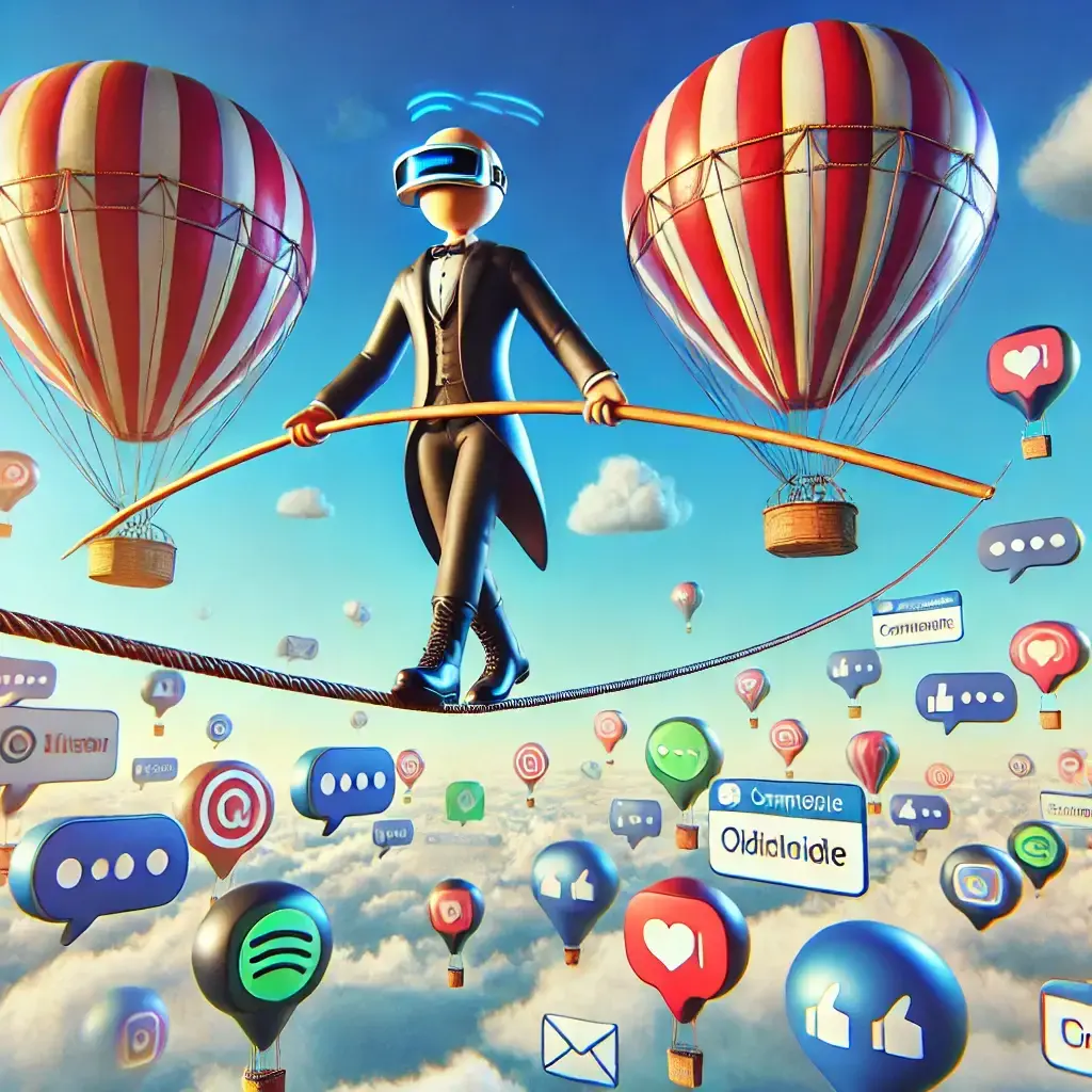 Featured image for “Netiquette at Great Heights: A Tightrope Walker’s Guide to Digital Grace”